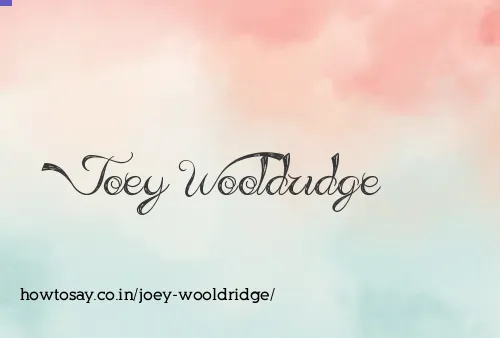 Joey Wooldridge