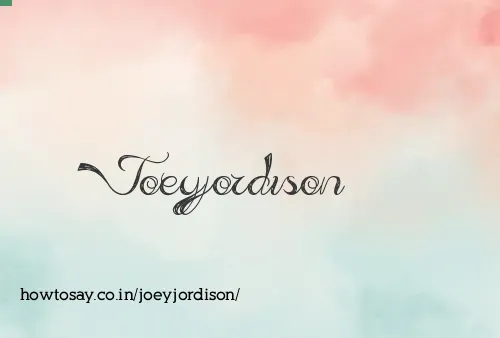 Joeyjordison