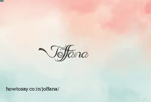 Joffana