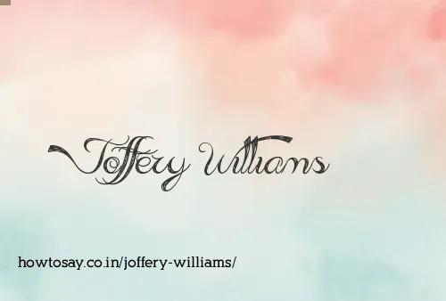 Joffery Williams