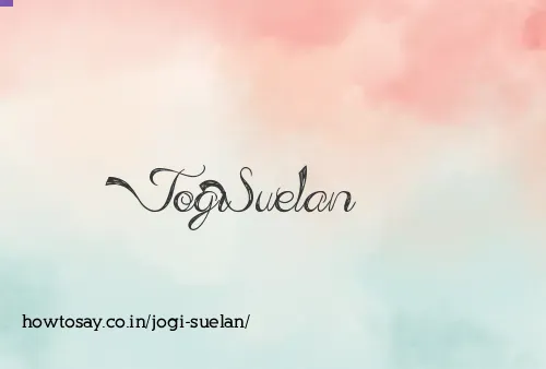 Jogi Suelan