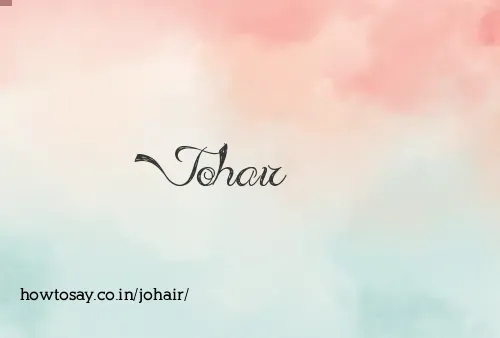 Johair