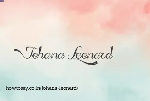 Johana Leonard