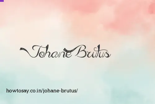 Johane Brutus