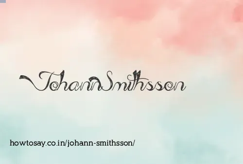 Johann Smithsson