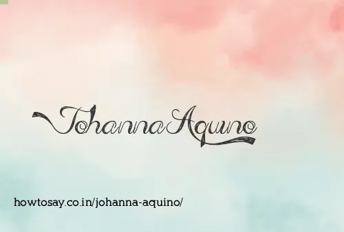 Johanna Aquino