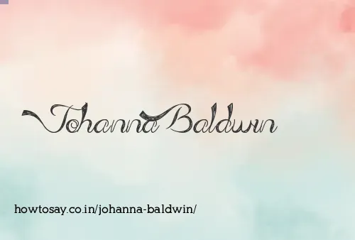 Johanna Baldwin