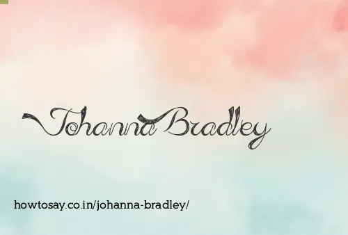 Johanna Bradley