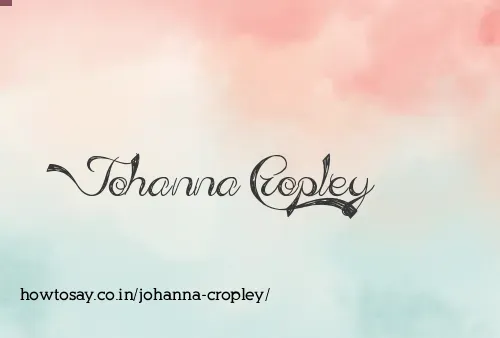 Johanna Cropley