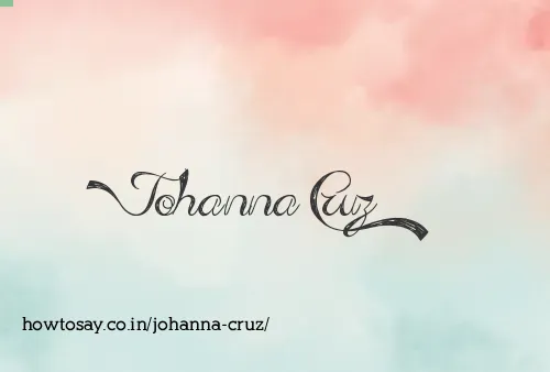 Johanna Cruz