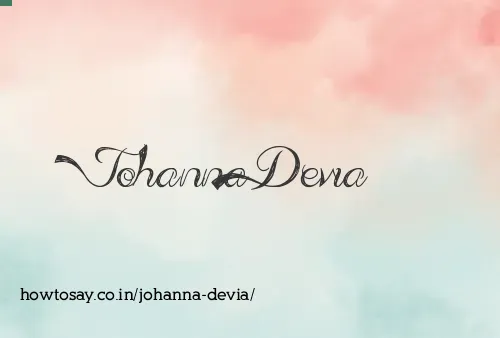 Johanna Devia