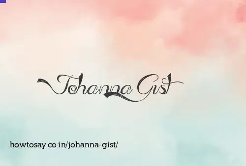 Johanna Gist