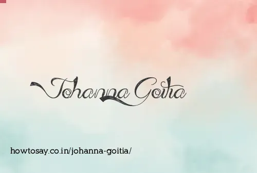 Johanna Goitia