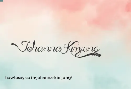Johanna Kimjung