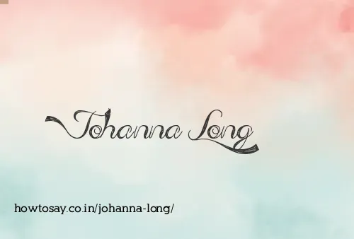 Johanna Long