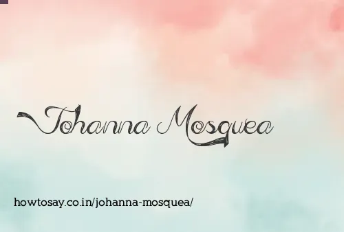 Johanna Mosquea