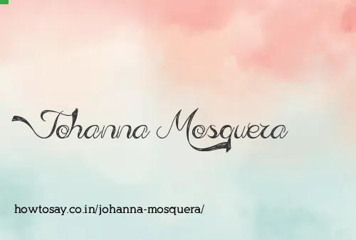 Johanna Mosquera