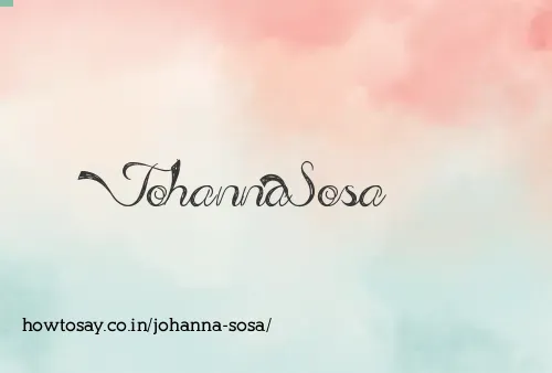 Johanna Sosa