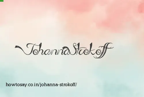 Johanna Strokoff