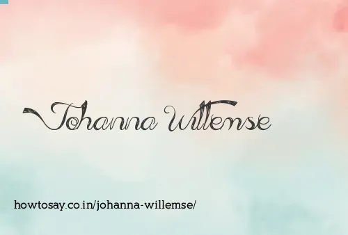 Johanna Willemse