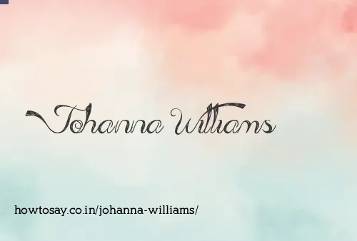 Johanna Williams