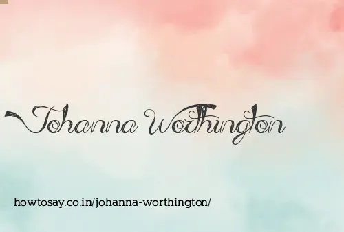 Johanna Worthington