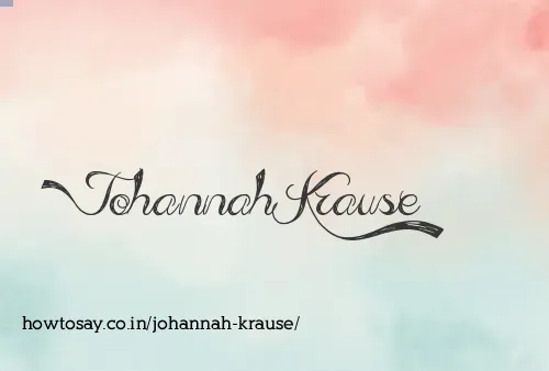 Johannah Krause