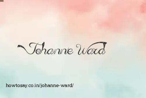 Johanne Ward
