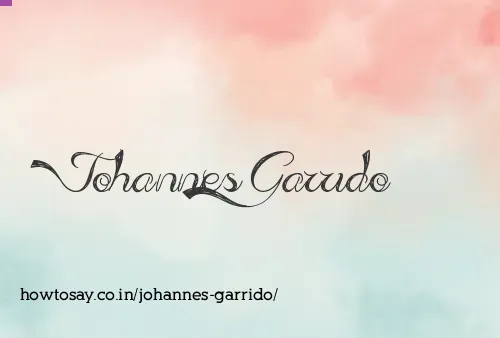 Johannes Garrido