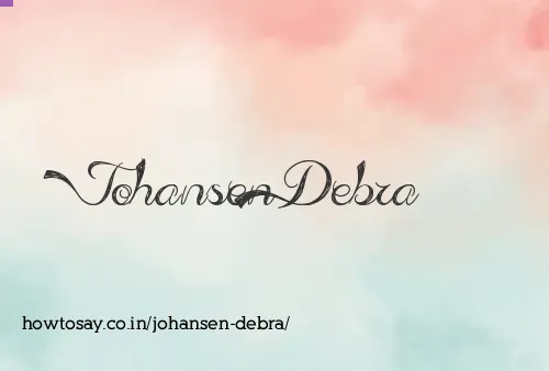Johansen Debra