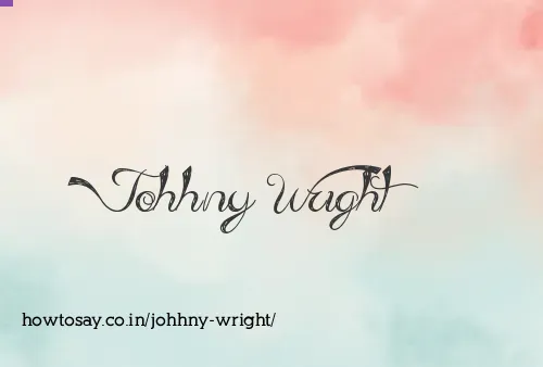 Johhny Wright