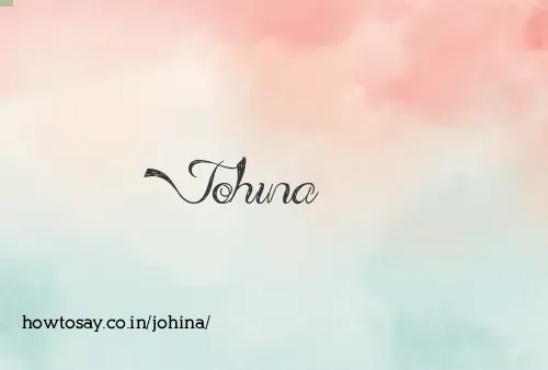 Johina