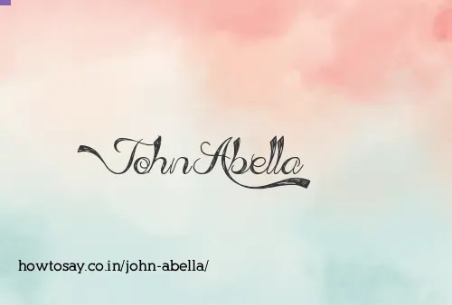 John Abella