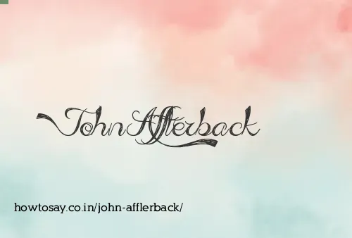 John Afflerback