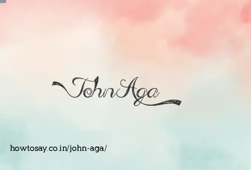 John Aga