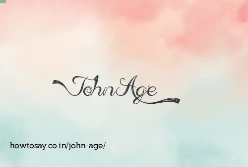 John Age