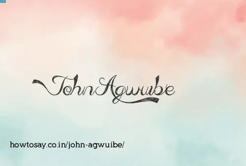 John Agwuibe
