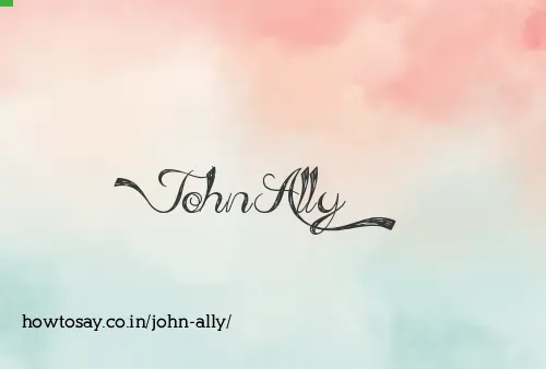 John Ally