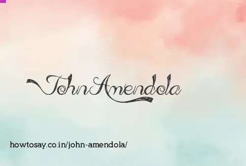 John Amendola