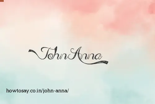 John Anna