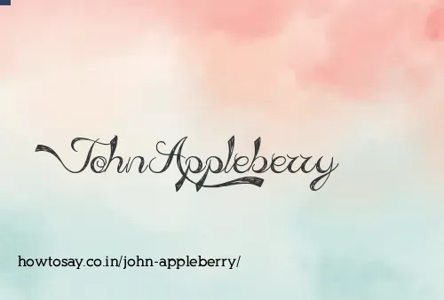 John Appleberry
