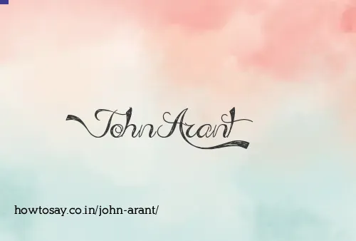 John Arant