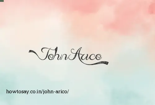 John Arico
