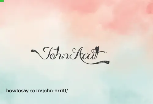 John Arritt