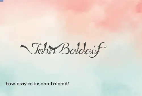 John Baldauf