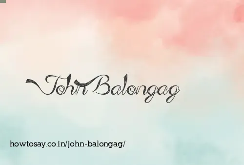 John Balongag
