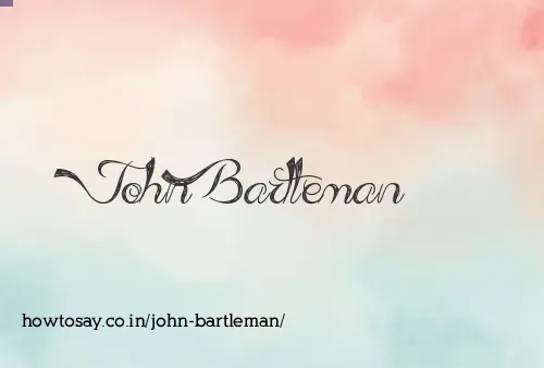 John Bartleman