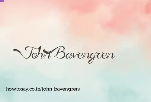 John Bavengren