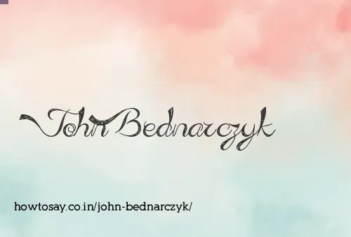 John Bednarczyk