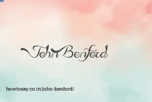 John Benford